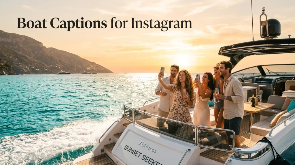 boat captions for instagram