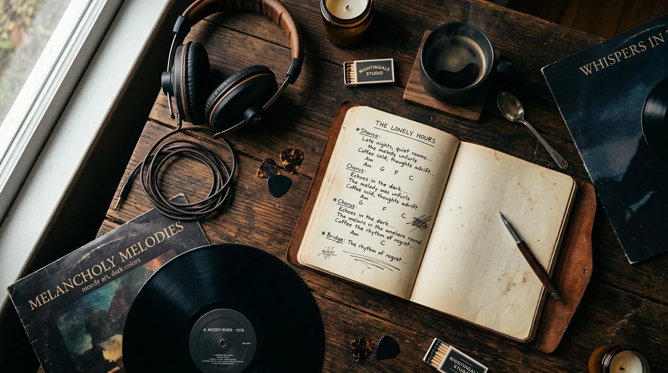 deep song lyrics for captions